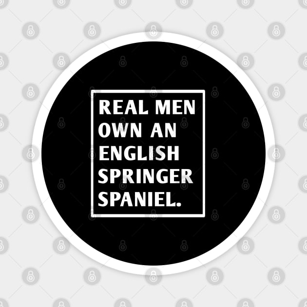 English Springer spaniel Magnet by BlackMeme94